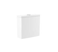 Roca A341681000 Cisterna Doble Pulsador 4'5/3 litros, Alimentacion Inferior, Coleccion ONA, Blanco