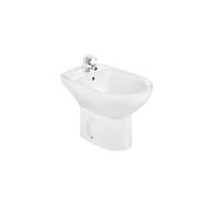 ROCA VICTORIA A355394000 Bidet con un agujero para grifería de 35,5 cm fabricado en porcelana de color blanco - Sin tapa