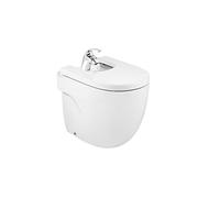 Bidé compacto a pared sin tapa 520mm Blanco Meridian Roca