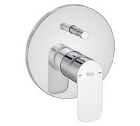 Roca Cala grifo de bañera y ducha empotrado cromo A5A066EC00