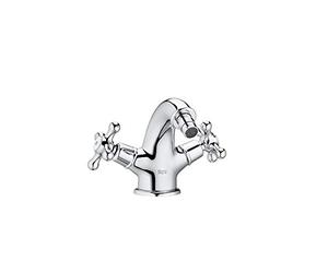 Roca A5A6A4BC00 Mezclador bimando para bidé con desagüe Click-clack, Cromado