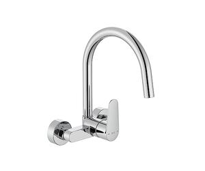 Roca A5A764FC00 Mezclador Fregadero/Lavadero Pared, Coleccion Victoria Plus, Cromado