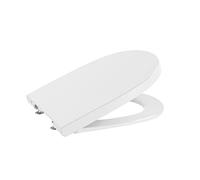 Roca A8012A200B Meridian - Asiento y Tapa Inodoro con Caída Amortiguada, blanco