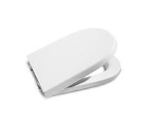 Roca A8012AB004 - Asiento y tapa inodoro compacto, colección Meridian, 41.5 x 36 cm, color blanco
