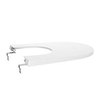 Roca A806E12001 Tapa Bide Supralit, Caída Amortiguada, Coleccion ONA, Blanco