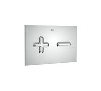 ROCA A890185001 PL6 ONE DUAL Pulsador Placa de Accionamiento Cromo Posterior a 2021