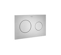 Roca A890189002 Placa de accionamiento PL10 Dual One con descarga dual Cromado Mate