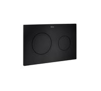 Roca A890189206 Placa Accionamiento Descarga Dual, PL10 Dual, Color Negro Mate