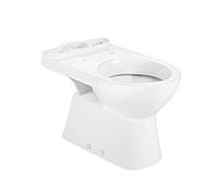 Roca,Access,Taza con salida vertical para inodoro de tanque bajo para movilidad reducida,Blanco,380mm x 670mm x 815mm,A342237000