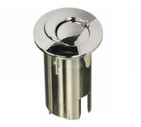 Roca AH0001700R D2D - Pulsador de doble descarga con varillas roscadas, cromo, cuerpo largo