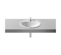 Roca Aloa lavabo 56x47 cm oval empotrado blanco A327865S00