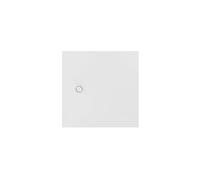 Roca APA0138438401100 - Plato de ducha extraplano de STONEX® TERRAN SQUARE, medidas 90 x 90 x 2,8 cm, color blanco textura grava