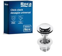 Roca,Aqua,Click-clack desagüe universal. Tapón cromado 40 Ø,A505400900