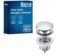 Roca,Aqua,Click-clack desagüe universal. Tapón cromado 65 Ø,A505401000