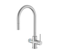 Roca Aquafy A5A8D3GC00 Grifo con Filtro de Agua - Protege a tu familia con agua limpia sin botellas - Sistema de filtración para cocina, mejor sabor y menos impurezas