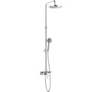 Roca Atlas conjunto de ducha a pared con rociador con efecto lluvia cromo A5A9790C00