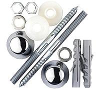 Roca AV0013500R - Kit Fijación Pared Bidé Suspendido Recambio - Colleción De Baño - Porcelana - Fijaciones