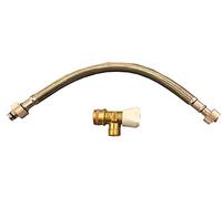 Roca AV0014600R - Kit Llave Paso1/2" + Flexo + Protec. I-W Recambio - Sistema De Instalación - Sistemas In-Wall