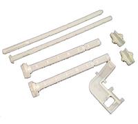 Roca AV0021000R - Kit Bolsa Accesorios Placa 8900450 Dup Ret Recambio - Sistema De Instalación - Sist Inst Para Aparato Suspendido - Elementos De Instalacion Para Aparato Suspendidos Duplo