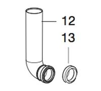 Roca AV0027300R - Kit Codo Y Junta Des. Tanque Duplo 2014 Recambio - Sistema De Instalación - Sistemas In-Wall