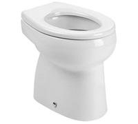Roca,Baby,Taza con salida horizontal y fondo plano para inodoro infantil de tanque alto, tanque empotrable o fluxor,Blanco,295mm x 385mm x 350mm,A344PB7000