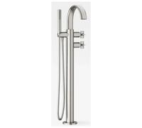 Roca Baia Armani A5A2776VS0 - Grifo de Bañera-Ducha, Bimando, Acero Cepillado