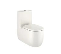 Roca Beyond Inodoro completo de 39,5 cm fabricado en porcelana con acabado de color beige