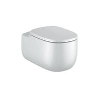Roca Beyond Inodoro suspendido de 39,5 cm fabricado en porcelana con acabado de color perla