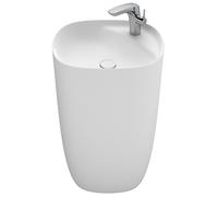 Roca Beyond lavabo 50x45 cm circular exento blanco A3270B0620