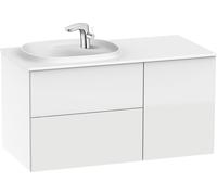 Roca Beyond lavabo con mueble 100 cm blanco A851389806