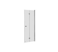 Roca Capital puerta de ducha 100 cm plegable cromo brillante/vidrio transparente AM4510012M