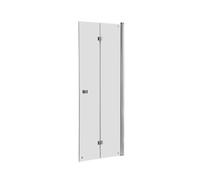 Roca Capital puerta de ducha 80 cm plegable cromo brillante/vidrio transparente AM4508012M