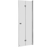 Roca Capital puerta de ducha 90 cm plegable cromo brillante/vidrio transparente AM4509012M