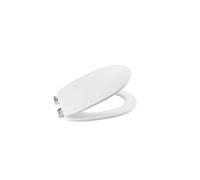 Roca A801B5200B Asiento y Tapa SUPRALIT, Colección Carmen, Caída Amortiguada, Color Blanco
