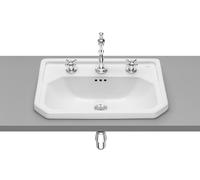 Roca Carmen lavabo 60x45 cm rectangular empotrado blanco brillante A3270A5003