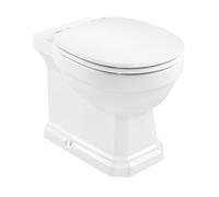 Roca Carmen taza de inodoro de pie sin reborde blanco A3440A9000