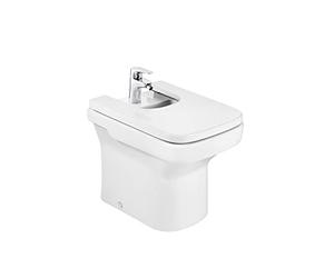 Roca,Dama,Bidé compacto adosado a pared sin tapa,Blanco,360mm x 520mm x 400mm,A357787000