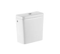 Roca,Debba,Cisterna de doble descarga 4,5/3L con alimentación lateral para inodoro adosado a pared,Blanco,340mm x 160mm x 360mm,A341992000
