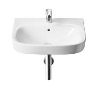 Roca Debba lavabo 55x44 cm semicircular clásico blanco A325995000
