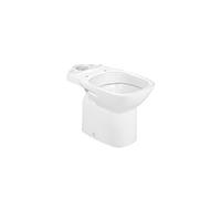 Roca,Debba,SQUARE - Taza con salida horizontal para inodoro de tanque bajo,Blanco,355mm x 655mm x 760mm,A342997000