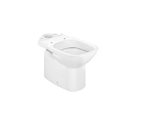 Roca,Debba,SQUARE - Taza con salida vertical para inodoro de tanque bajo,Blanco,355mm x 655mm x 760mm,A342998000