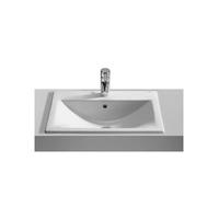 Roca Diverta lavabo 55x42.5 cm rectangular empotrado blanco brillante A327116000