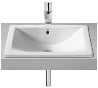 Roca Diverta lavabo 50x38 cm rectangular empotrado-bajo encimera blanco brillante A327114000