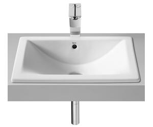 Roca Diverta lavabo 50x38 cm rectangular empotrado-bajo encimera blanco brillante A327114000