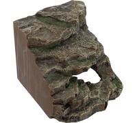 Roca esquina con cueva y plataforma 19 × 16 × 18 cm