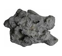 Roca falsa, Roca de simulación, utilizada for decorar jardines rocosos, material de espuma, piedra paisajística de fácil cuidado.(30x10x19cm/11.8x3.9x7.5in)