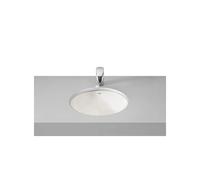 ROCA FORO A327884000 Lavabo para encimera de de 41 cm de diámetro de porcelana color blanco