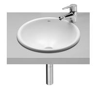 Roca Foro lavabo 36x36 cm circular empotrado blanco A327880000