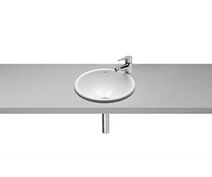 Roca,Foro,Lavabo de porcelana de encimera,Blanco,360mm x 360mm x 165mm,A327880000