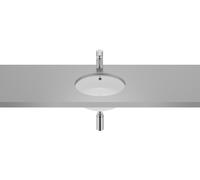 Roca Gap lavabo 35x35 cm circular bajo encimera blanco A3270YB000